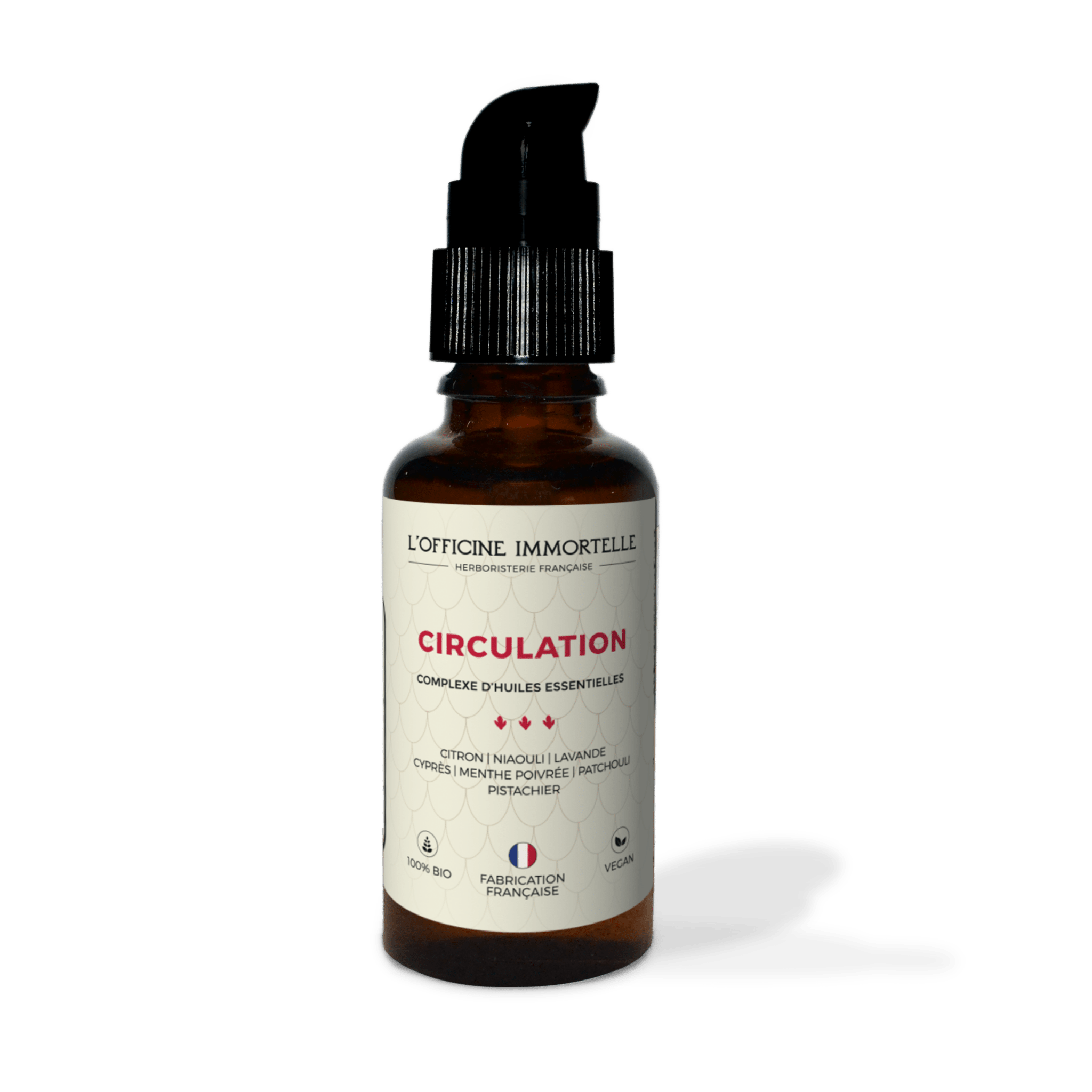 Complexe d'Huiles Essentielles - Circulation - Officine Immortelle
