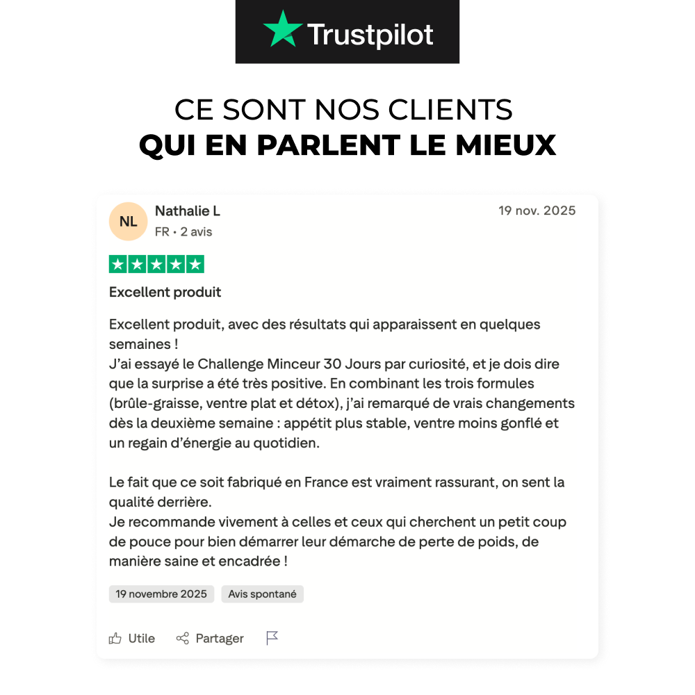 Challenge Minceur 30 jours