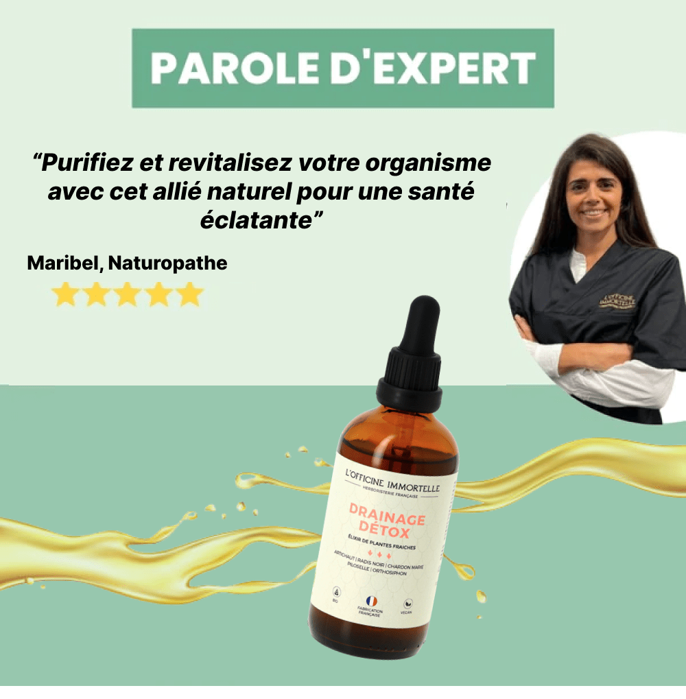 Elixir Drainage Détox - Officine Immortelle