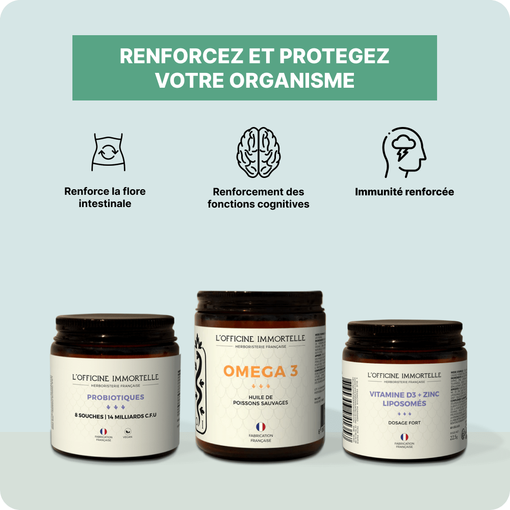 Routine Protection - Renforce et protège votre organisme - Officine Immortelle